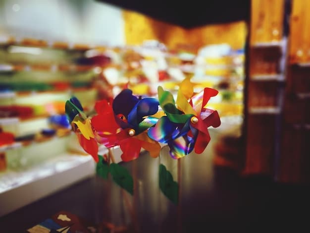 A vibrant and busy aisle in an Asian supermarket, packed with colorful Korean food products. Focus on the fresh produce section with kimchi, various sauces, and rice cakes neatly arranged. The lighting is bright and inviting, emphasizing the abundance of options and affordability.