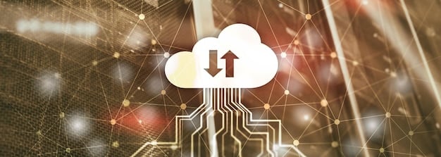 A diagram illustrating the flow of data in a traditional cloud computing architecture versus an edge computing architecture. The cloud architecture shows all data going to a central server, while the edge architecture shows data being processed at multiple edge locations before selective transmission to the cloud.